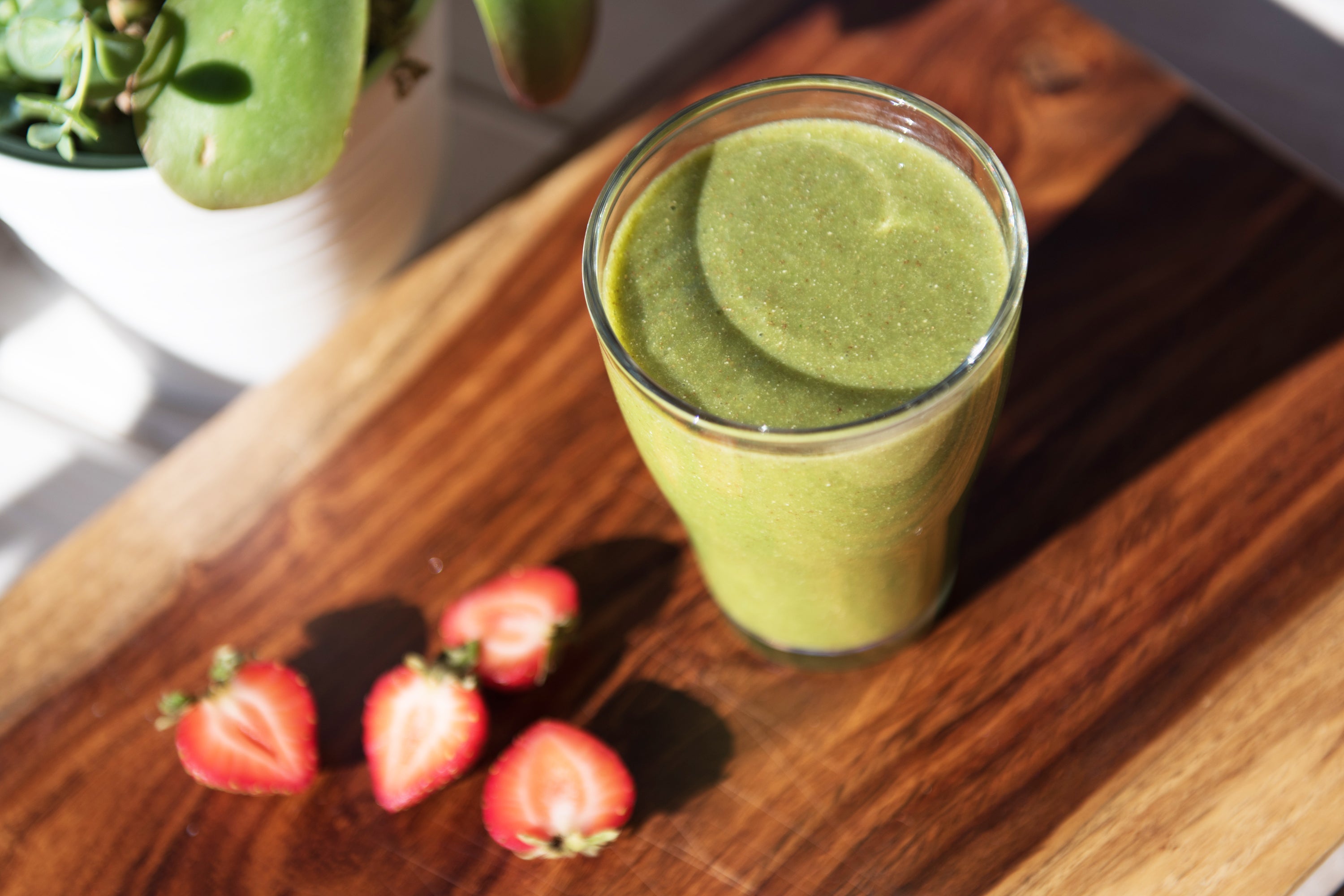 Strawberry Green Smoothie Strawberry Green Smoothie