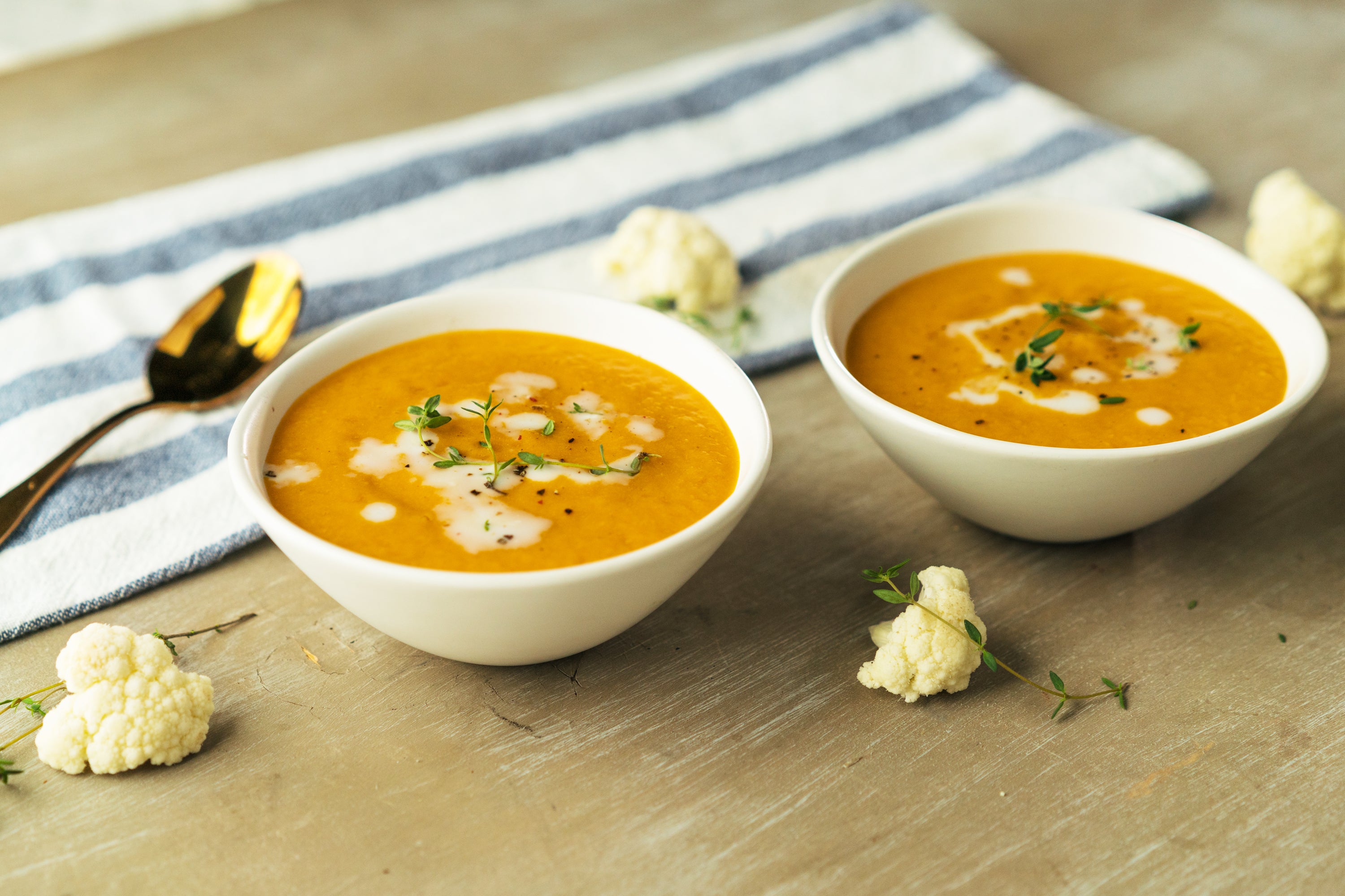 Cauliflower and Sweet Potato Chowder Cauliflower and Sweet Potato Chowder