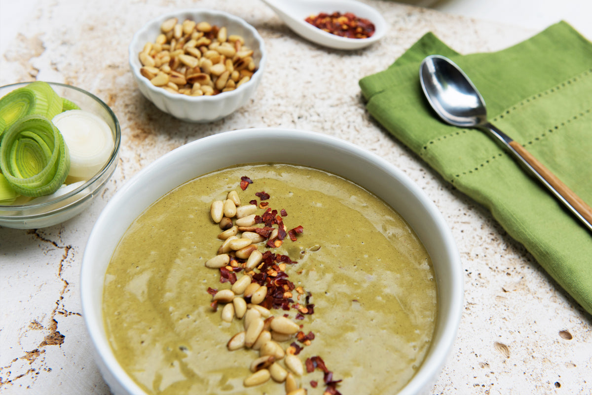 Creamy Roasted Leek and Zucchini Soup Nutribullet Middle East