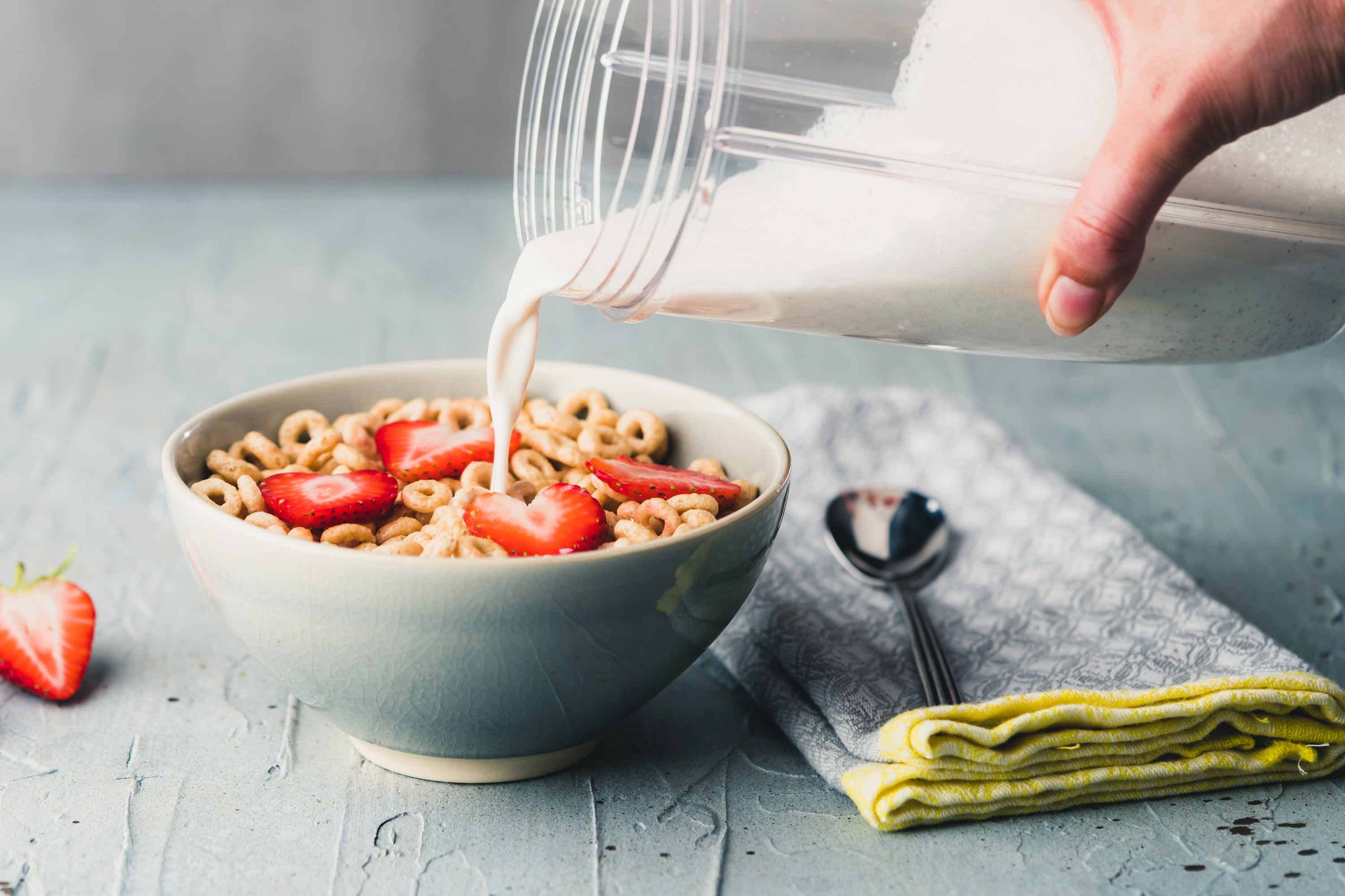 Homemade Vanilla Hemp Milk Homemade Vanilla Hemp Milk