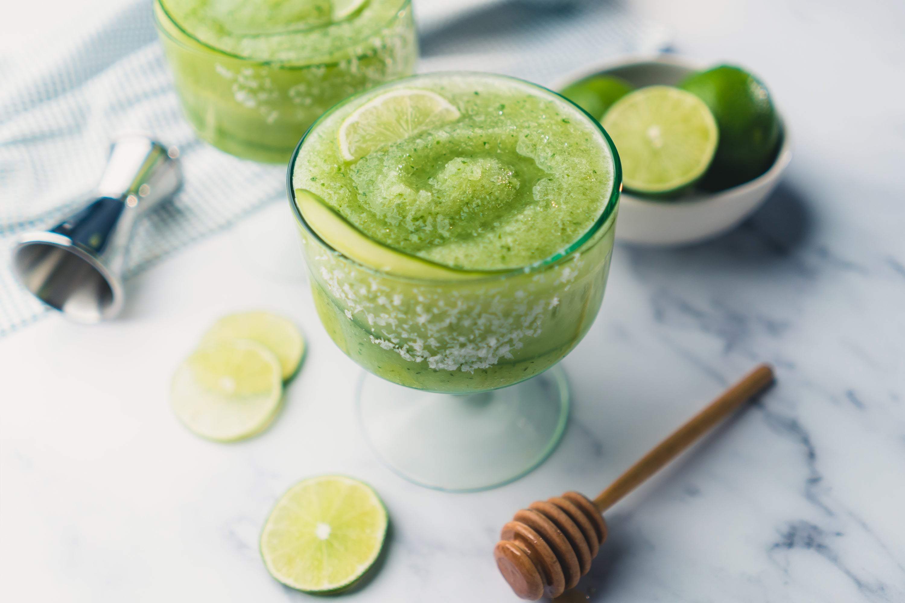 Low-Sugar Cucumber Margarita