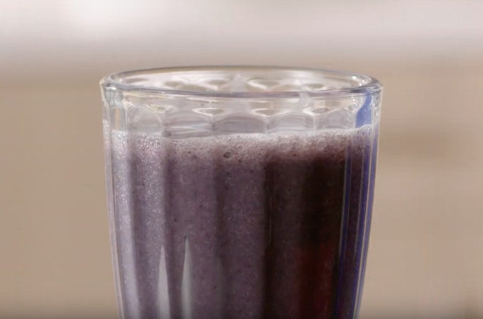 NutriBullet Blueberry Milkshake Recipe